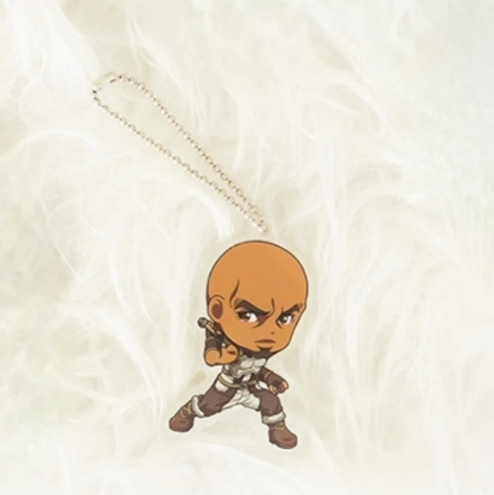Sword Art Online Agil Acrylic Charm Keychain